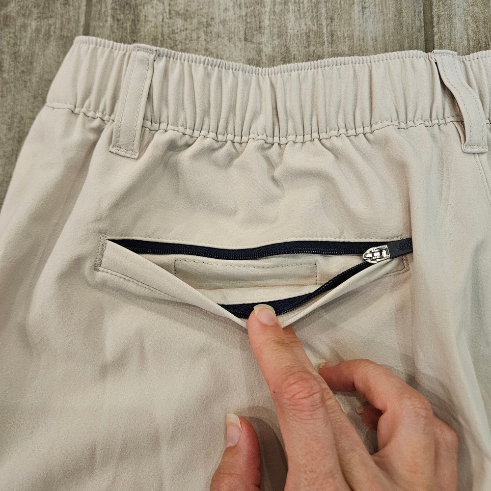 Chubbies Everywear Shorts Mens L Khaki 6" Inseam Stretch Performance Golf Preppy - Picture 13 of 13